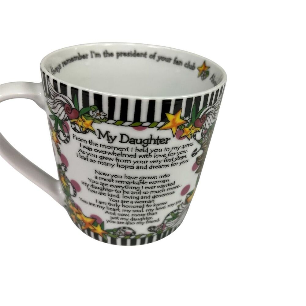 Suzy Toronto "More Than My Daughter" Ceramic Mug Multicolor Gift - Picture 2 of 4